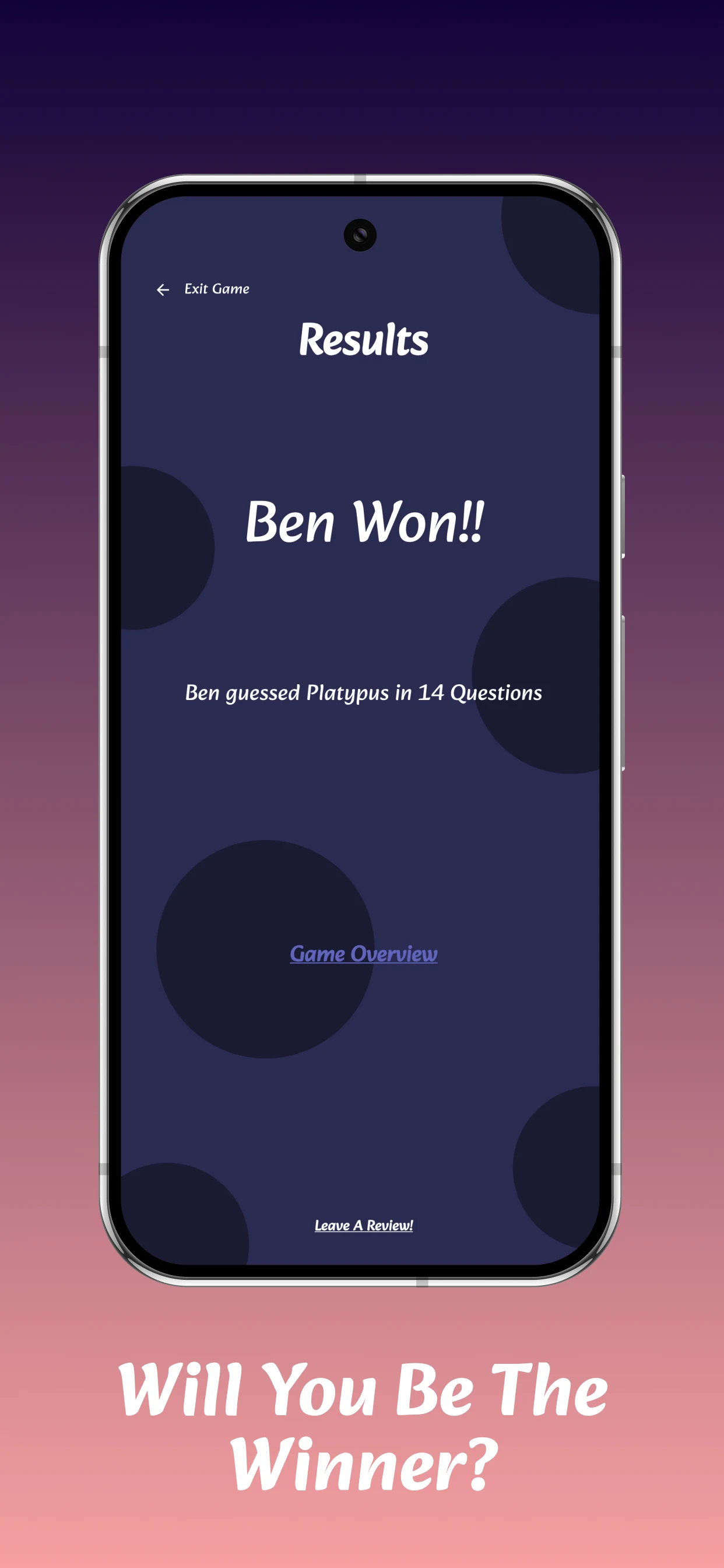 20 Questions - Guess & Win screenshot